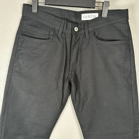 Gustin Mens Size 33x33 Slim Fit Pants Jeans Made in California Button Fly